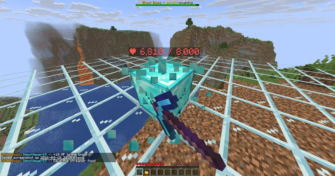Block Boss gameplay screenshot showing 5+ coins