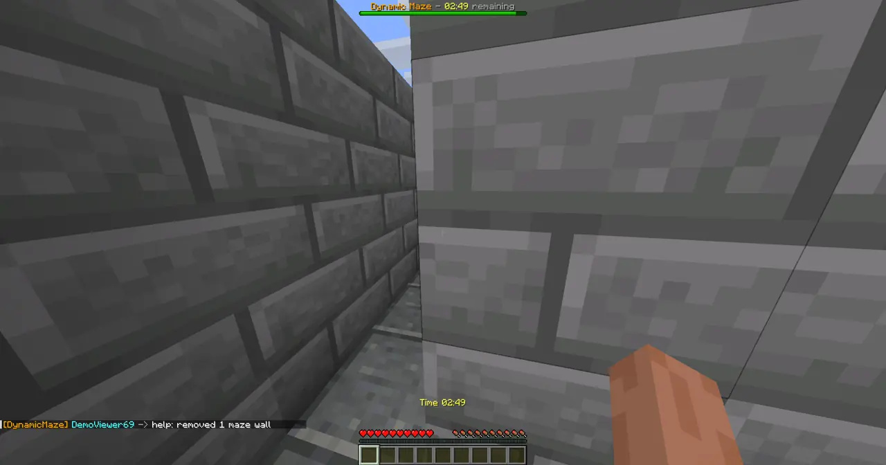Dynamic Maze gameplay screenshot showing 1+ coins