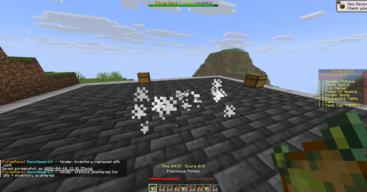 Forge Race gameplay screenshot showing 99+ coins