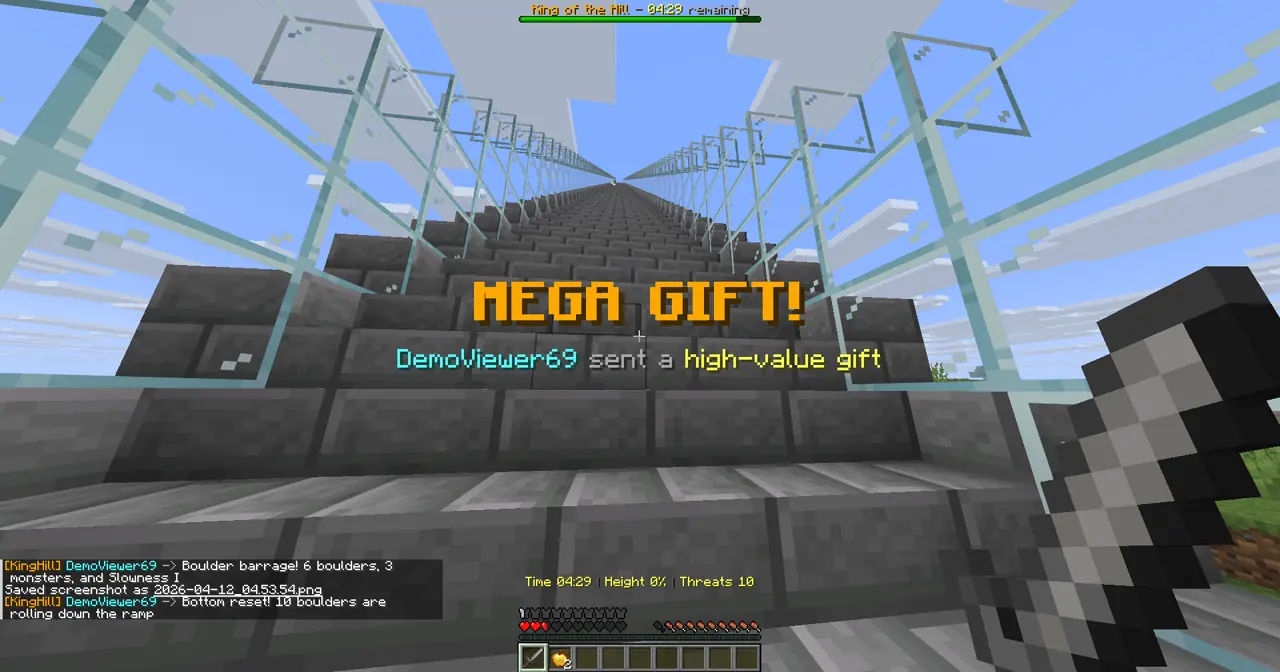King of the Hill gameplay screenshot showing 999+ coins