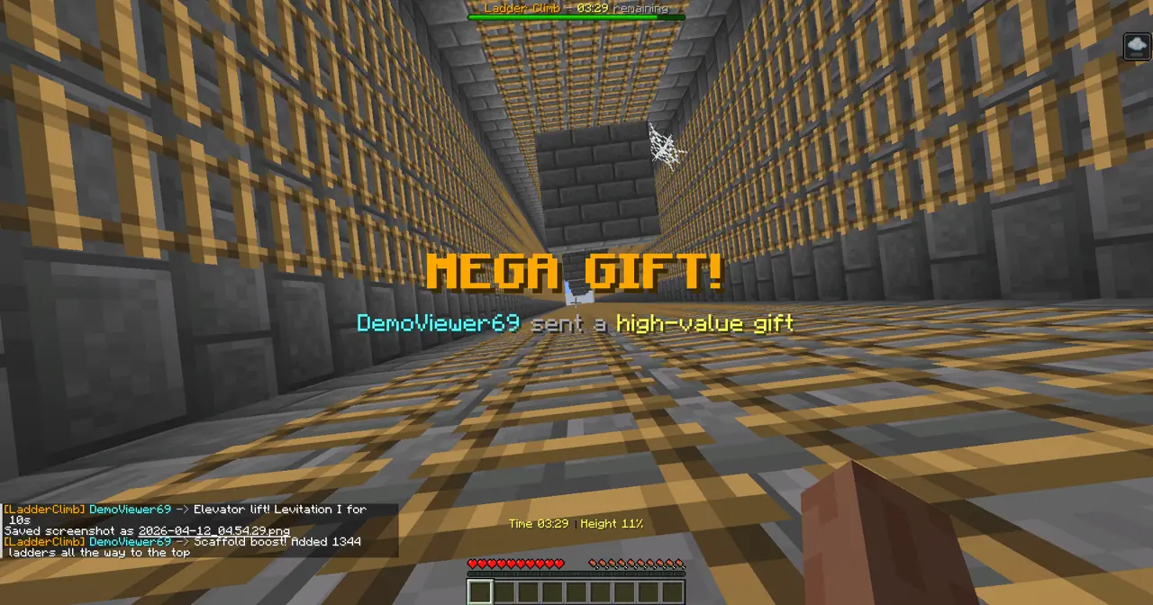 Ladder Climb gameplay screenshot showing 999+ coins