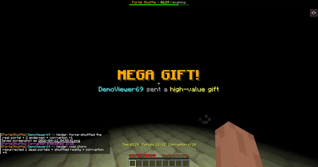 Portal Shuffle gameplay screenshot showing 999+ coins