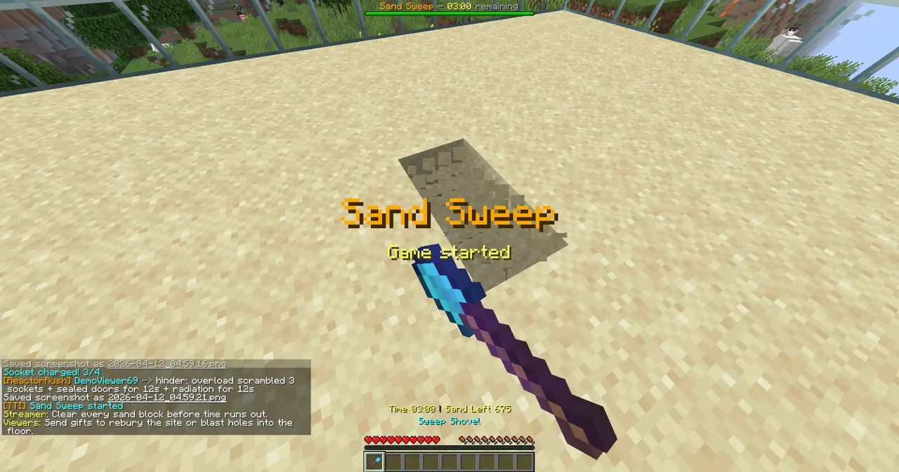 Sand Sweep gameplay screenshot