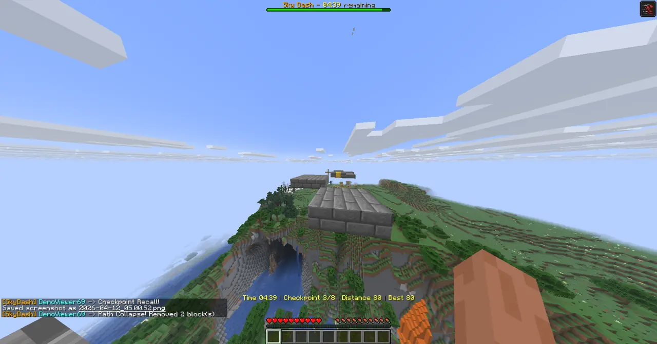 Sky Dash gameplay screenshot showing 99+ coins