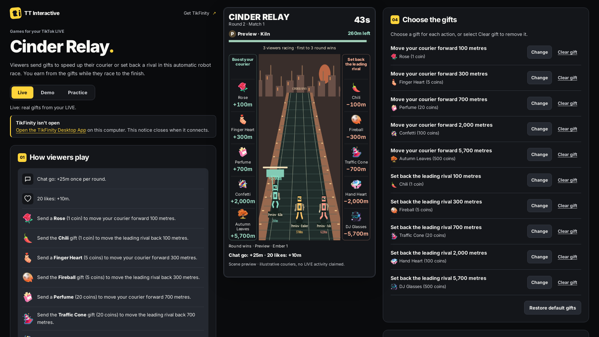 Cinder Relay hero screenshot showing cargo airlift