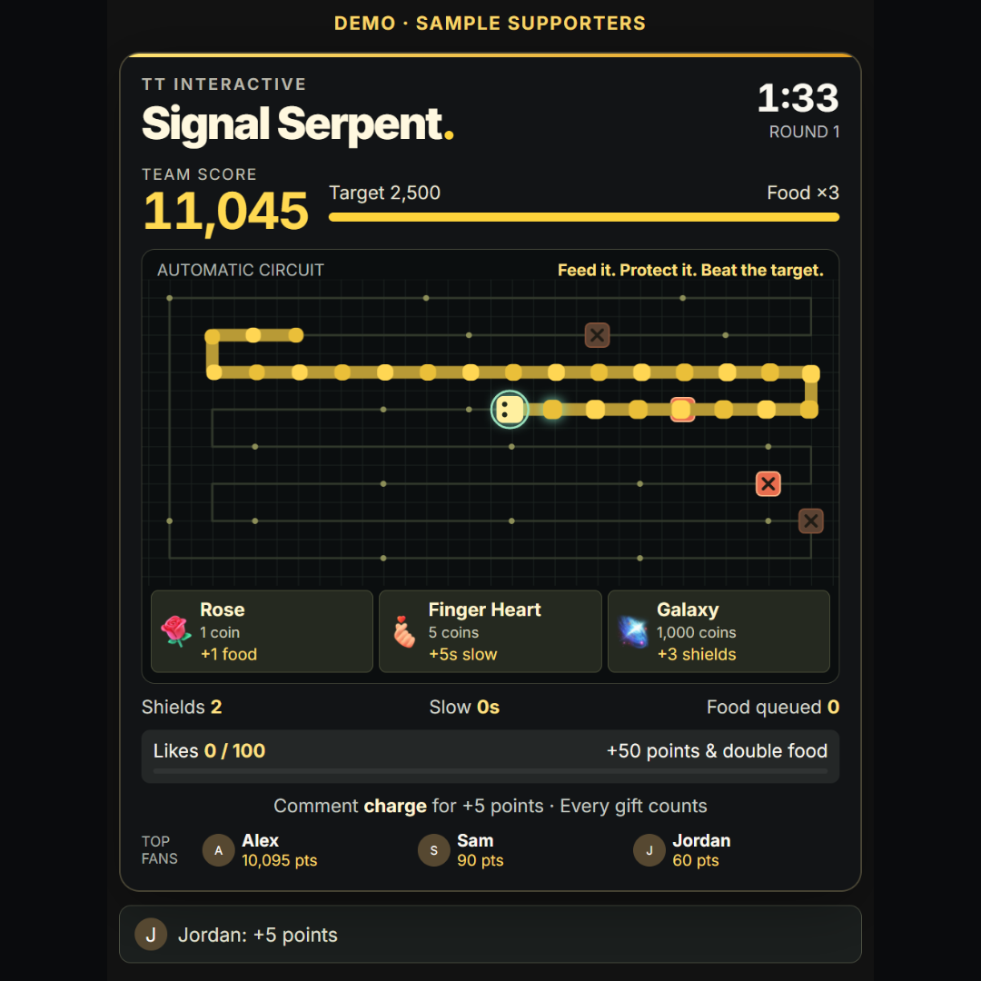 Signal Serpent screenshot showing signal serpent ability