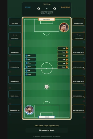 Messi vs Ronaldo game preview