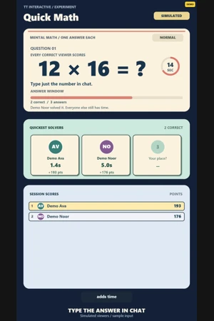 Quick Math game preview