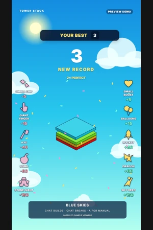 Sky Stack game preview